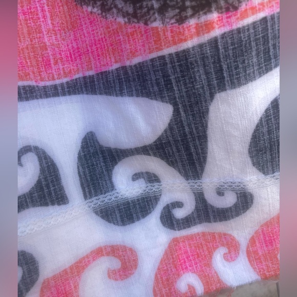 SOLD!! 💸💸Vintage psychedelic wrap skirt - Picture 8 of 10